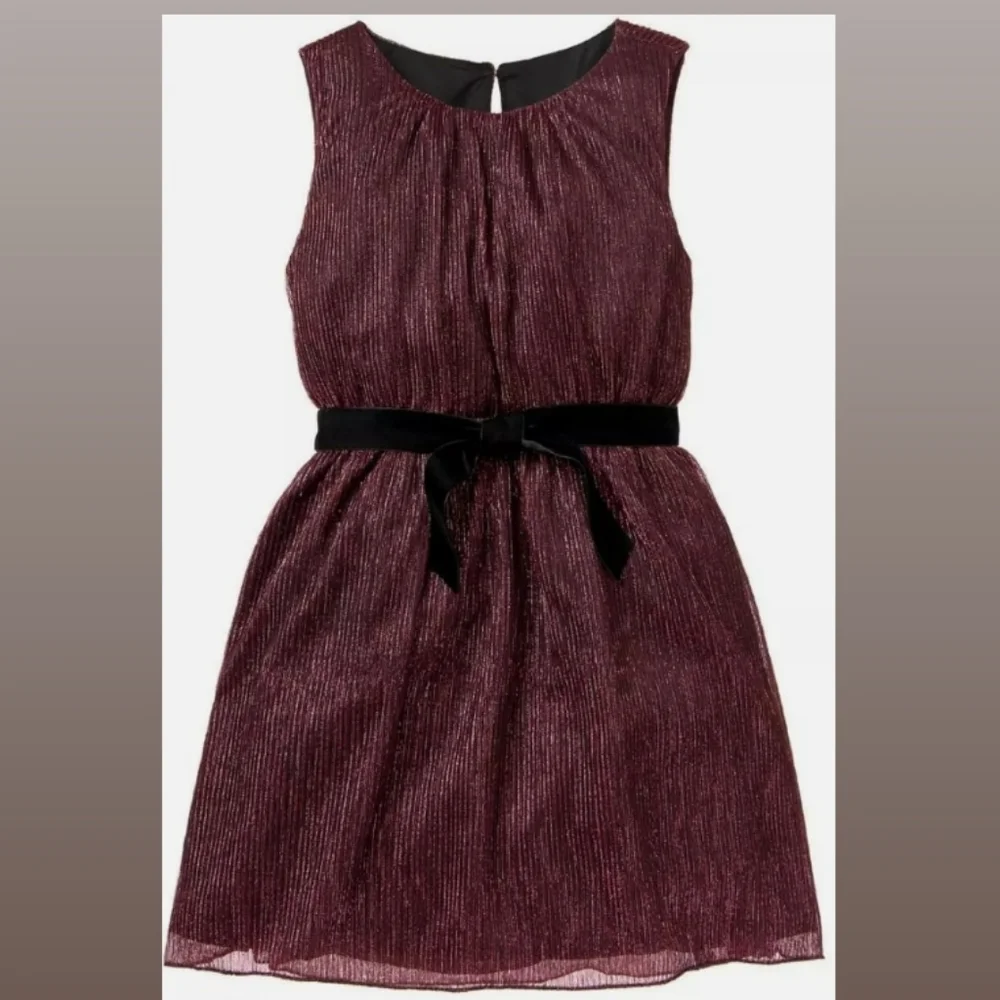 Gymboree | Girls Black Pink Sparkle Holiday Dress | Size 10 | EUC